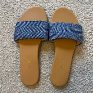 Hari Mari Blue Woven Sandal